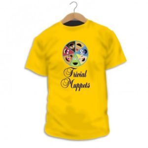 Revive la diversión de los Teleñecos con nuestra camiseta "Trivial Muppets". Nostalgia y estilo en cada detalle.