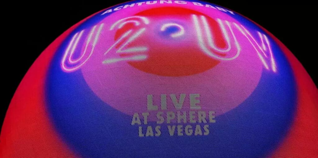 U2 inauguran The Sphere